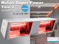 Preview: Super Power Infrarot Heizstrahler Helios Titan SP2 4000 Watt IP25